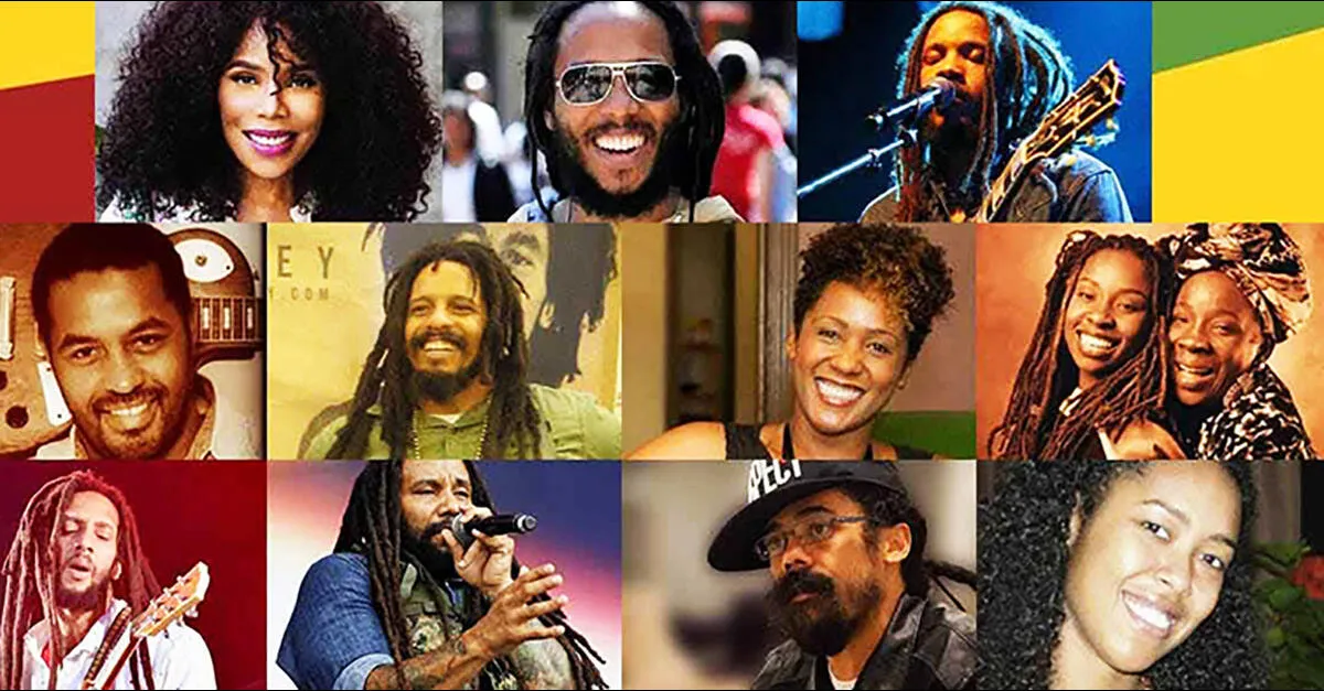 Bob Marleys barn – allt du behöver veta om hans familj
