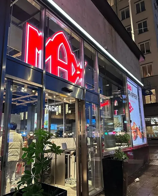 Max restaurang i Sverige