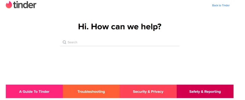 Tinder-support – vad gör du när något går fel