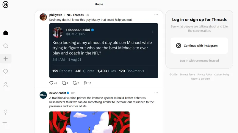 Threads Metas svar på Twitter
