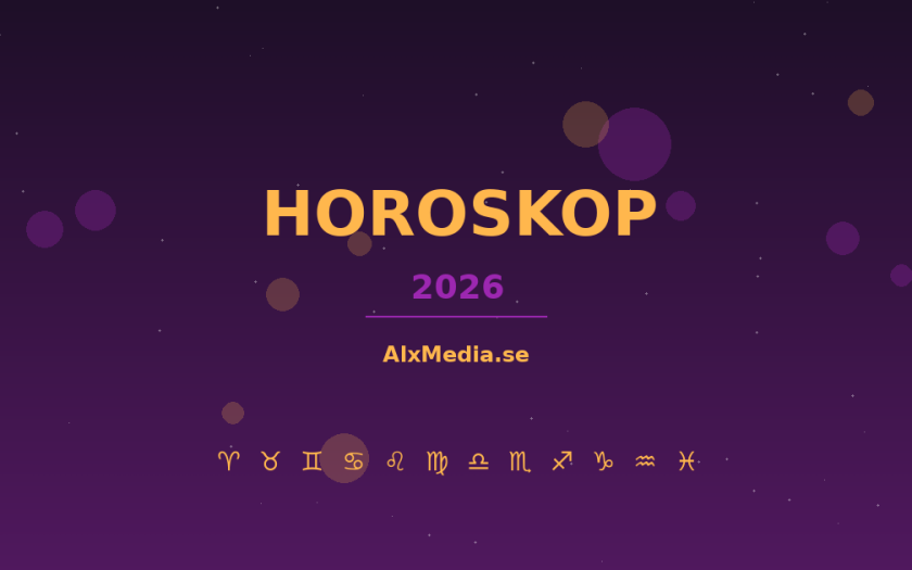 Horoskop 2026 – Alla stjärntecken