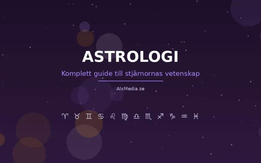 Astrologi – Guide till stjärnornas vetenskap