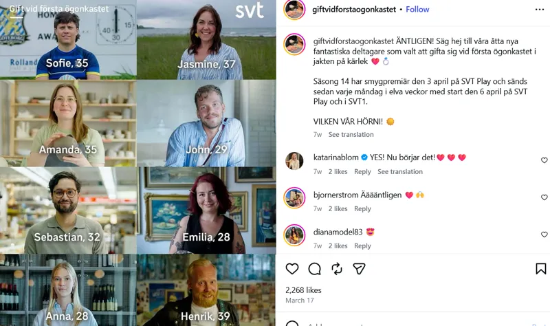 Deltagarna Säsong 14