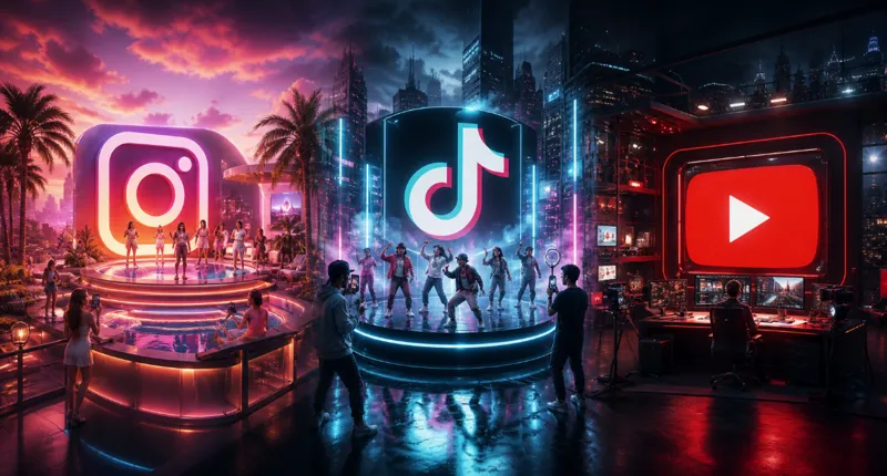 Instagram vs TikTok vs YouTube 2026