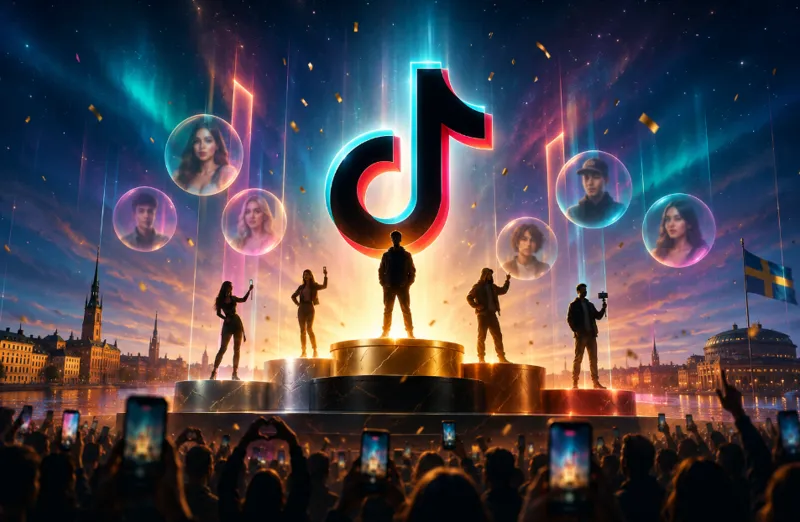 Största svenska TikTok-konton 2026