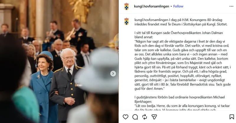 Te Deum i Slottskyrkan